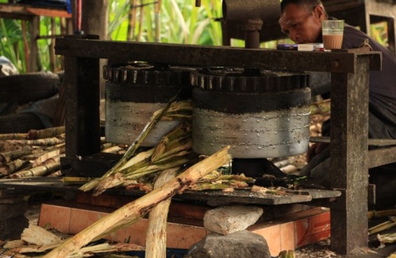 Proses penggilingan tebu 