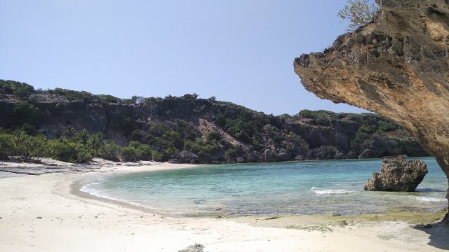Pantai Tunggaoen, pantai rahasia di Pulau Rote