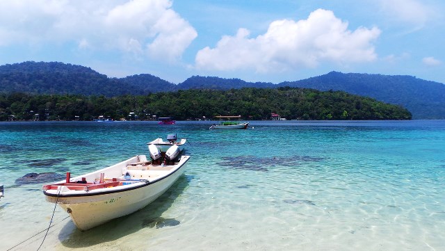 Pulau Rubiah, salah satu tempat favorit wisatawan selama berkunjung ke Sabang