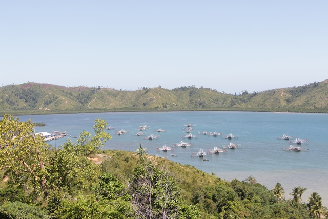 Kapal - kapal nelayan di Kawasan Teluk Mandeh