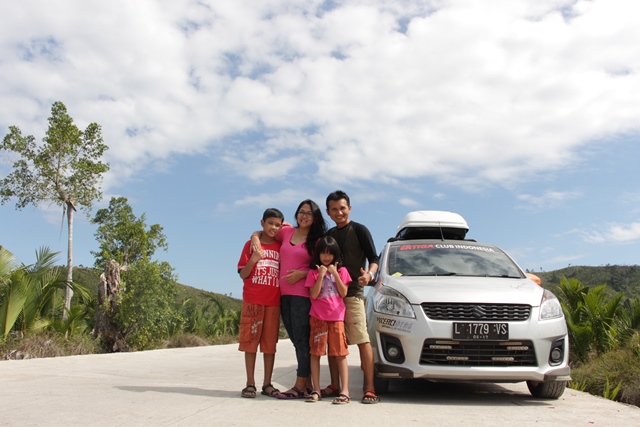 Foto di jalan baru menuju Pantai Batu Kalang