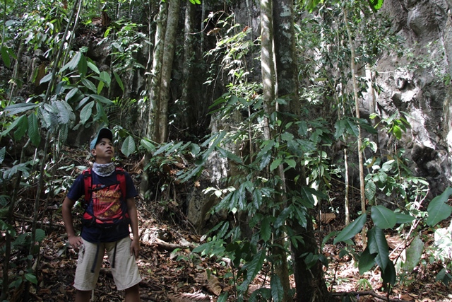 Alwan, adik saya yang baru saja memulai debutnya di dunia adventure