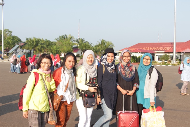 Tiba di Bandara HAS Hanandjoeddin, Tanjung Pandan