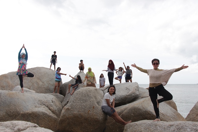 Beraksi di Pulau Batu Berlayar