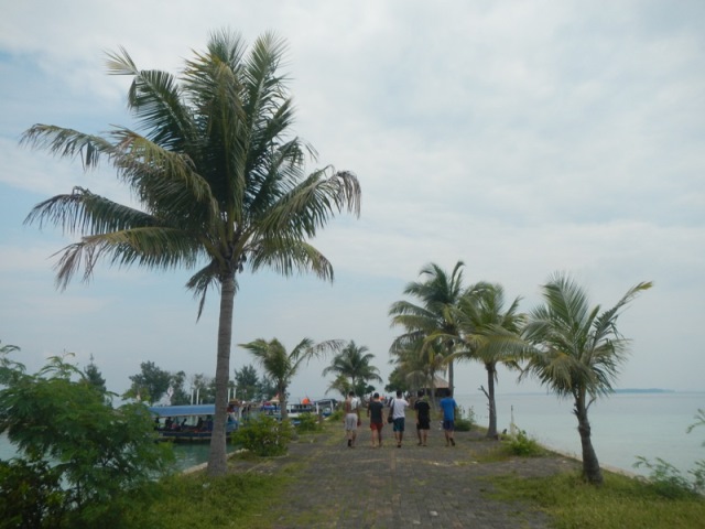 Jetty di Pulau Papatheo
