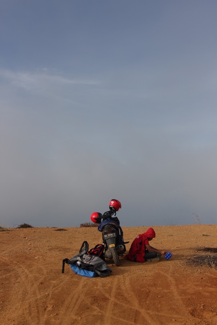 Sepertinya dia lelah