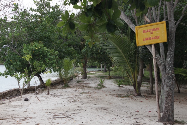 Sssst, Pulau ini milik pribadi, yang tidak berkepentingan dilarang masuk