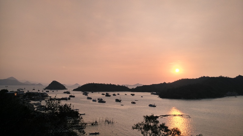 Sunset at Labuan Bajo