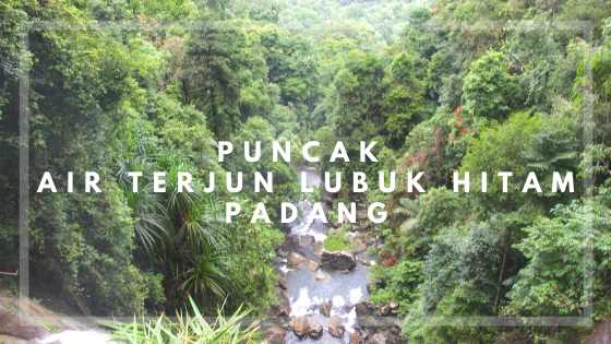 wisata air terjun lubuk hitam