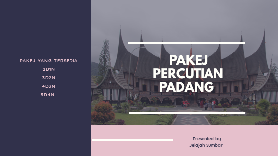 pakej percutian padang 3d2n