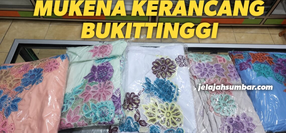 mukena bordir bukittinggi